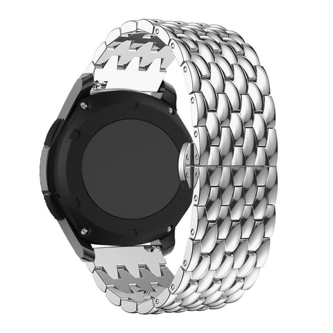 Image of watch band For Samsung Gear S3 Frontier/Classic smart Watchstrap Stainless Steel 22MM watchband for Galaxy Watch 46mm Accessorie